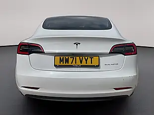 Used 2021 Tesla Model 3 Long Range White - Interior and Exterior details 6