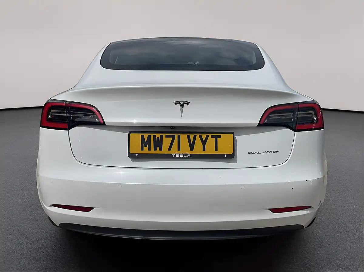 Used 2021 Tesla Model 3 Long Range White - Interior and Exterior details 6