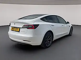 Used 2021 Tesla Model 3 Long Range White - Interior and Exterior details 7