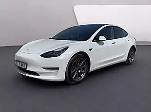 Used 2021 Tesla Model 3 Long Range White - Interior and Exterior details 3