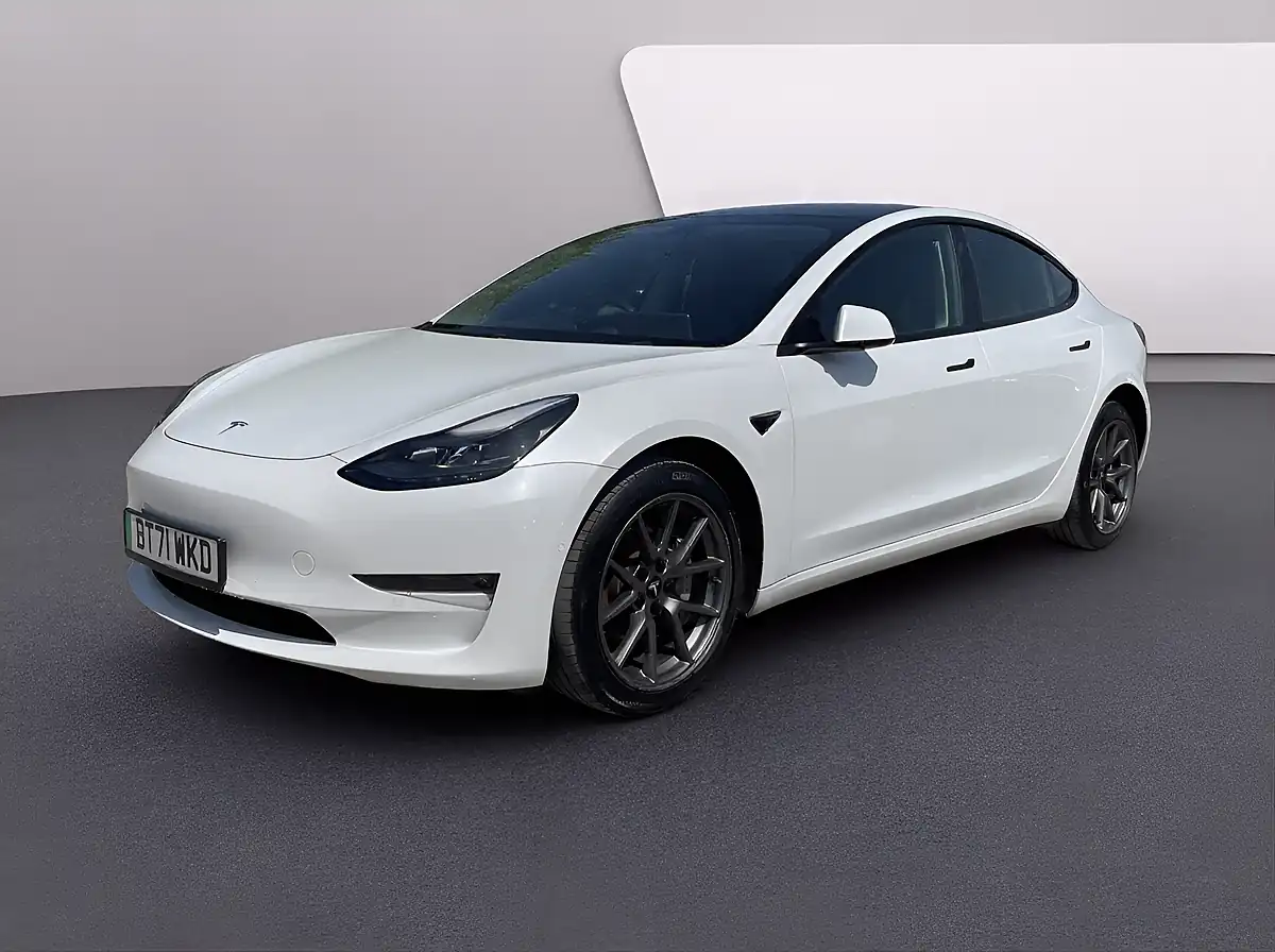 Used 2021 Tesla Model 3 Long Range White - Interior and Exterior details 3