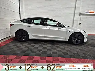 Used 2021 Tesla Model 3 Long Range White - Interior and Exterior details 2