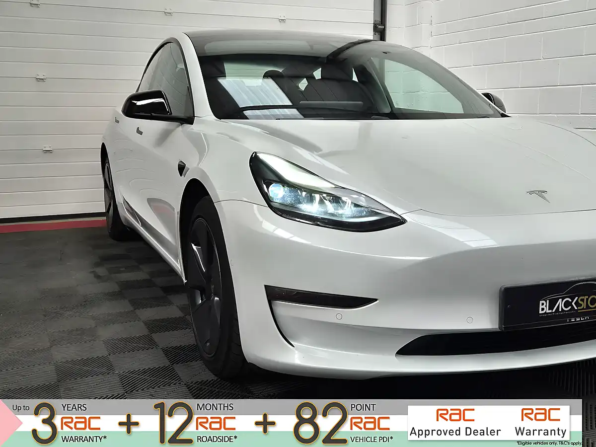 Used 2021 Tesla Model 3 Long Range White - Interior and Exterior details 3