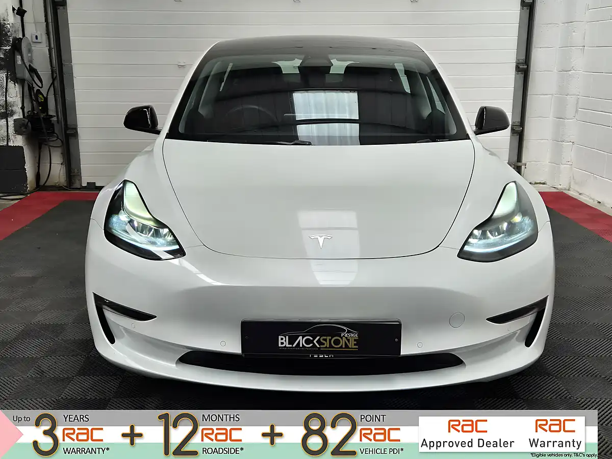 Used 2021 Tesla Model 3 Long Range White - Interior and Exterior details 4