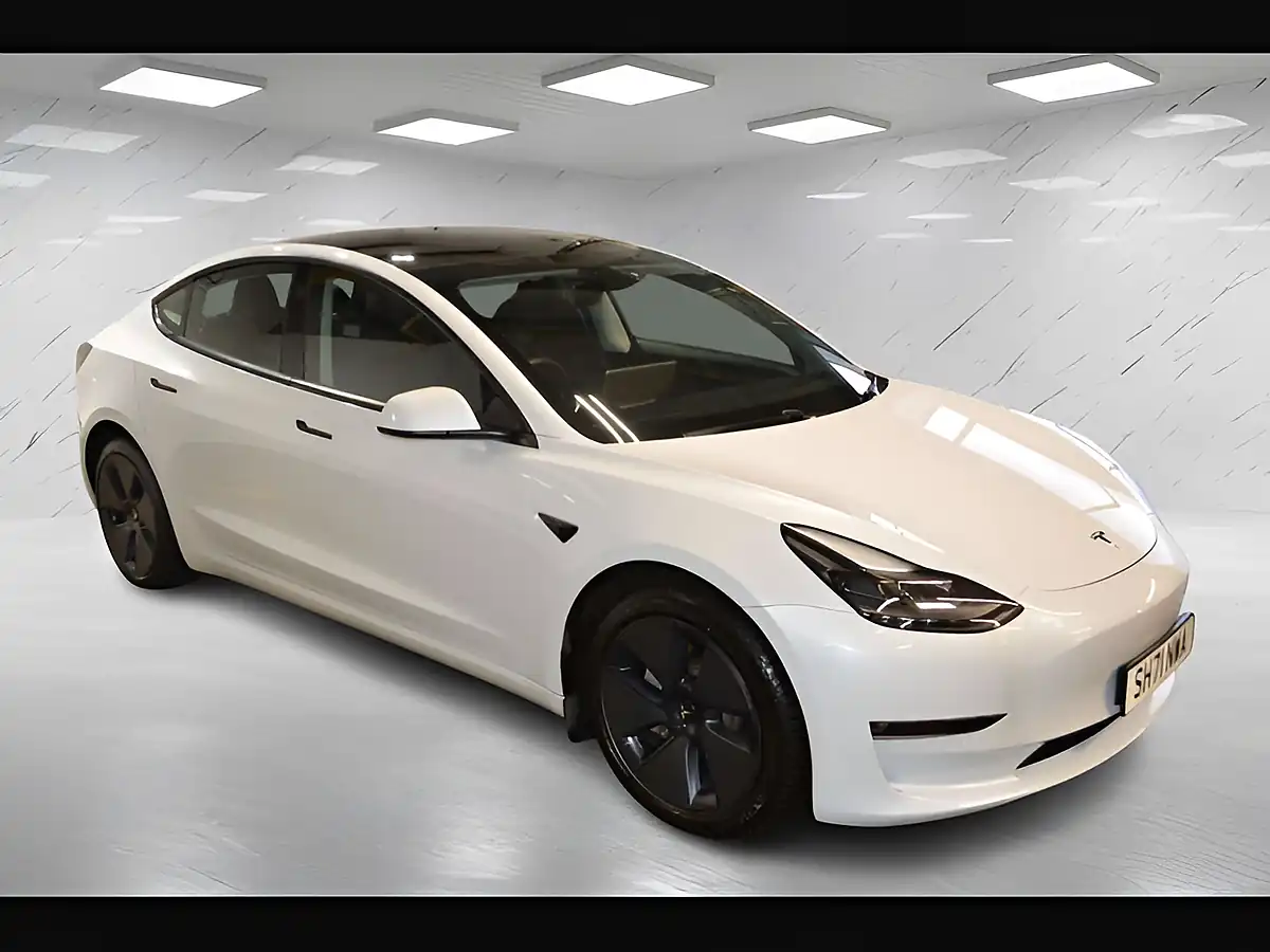Used 2021 Tesla Model 3 Long Range White - Interior and Exterior details 4