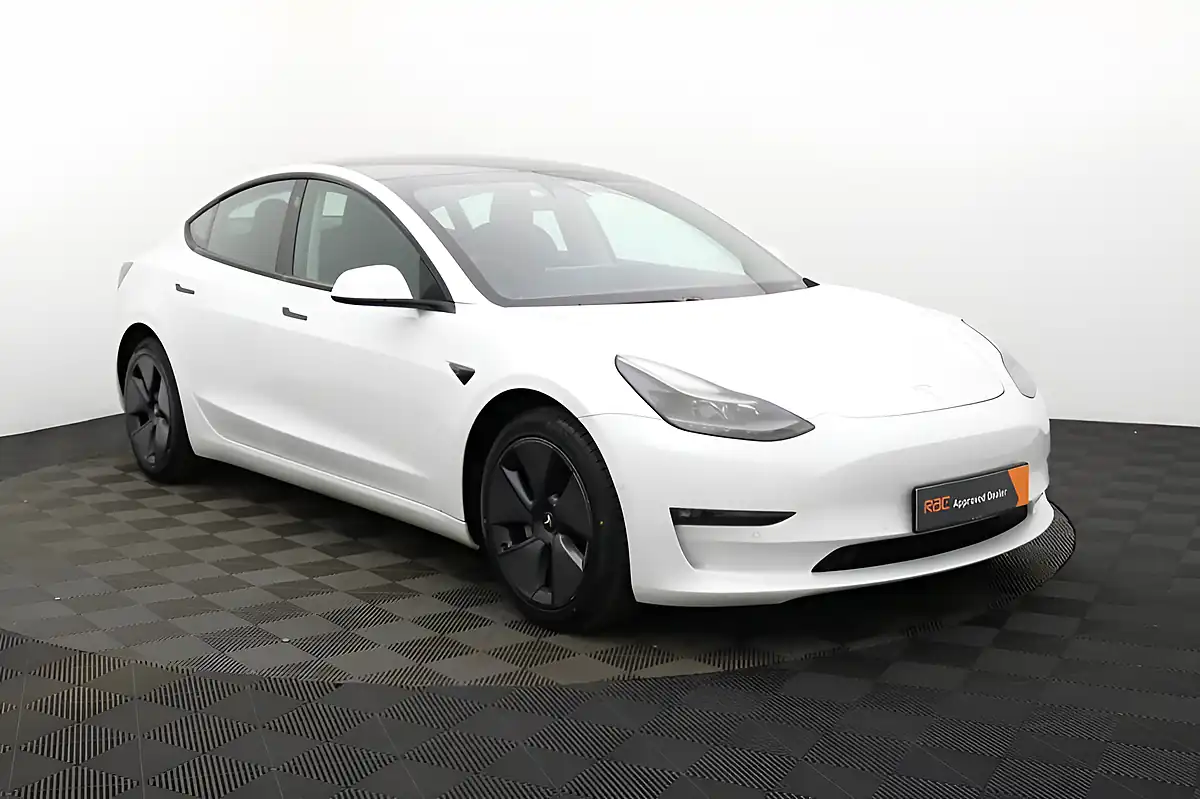 Used 2021 Tesla Model 3 Long Range White - Interior and Exterior details 10