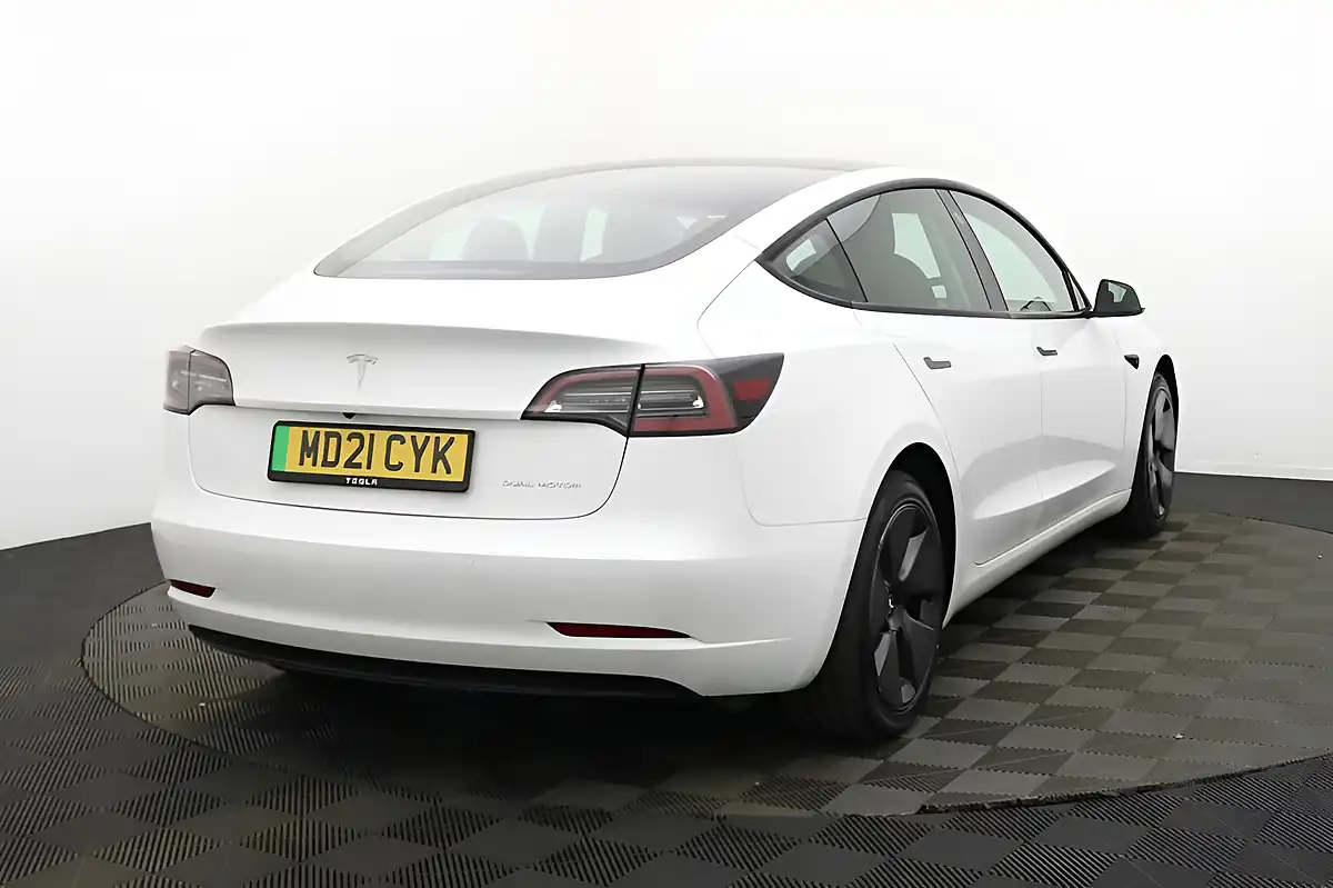 Used 2021 Tesla Model 3 Long Range White - Interior and Exterior details 4