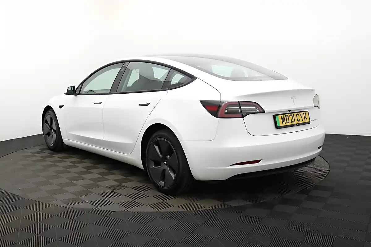 Used 2021 Tesla Model 3 Long Range White - Interior and Exterior details 6