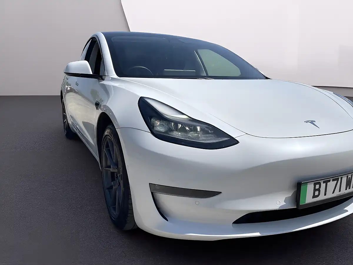 Used 2021 Tesla Model 3 Long Range White - Interior and Exterior details 12