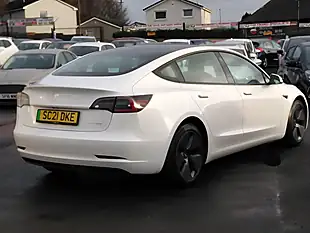 Used 2021 Tesla Model 3 Long Range White - Interior and Exterior details 3