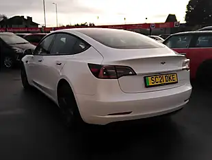 Used 2021 Tesla Model 3 Long Range White - Interior and Exterior details 5