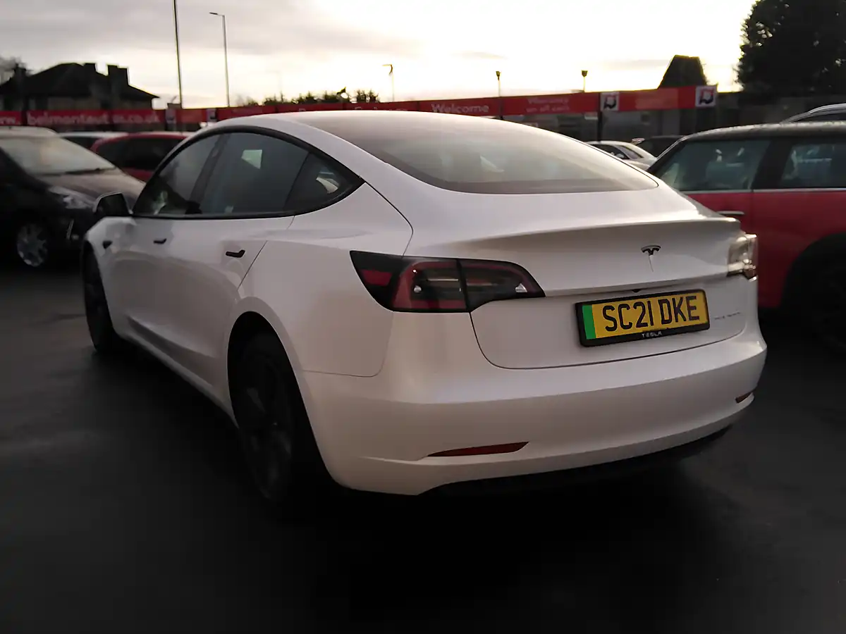 Used 2021 Tesla Model 3 Long Range White - Interior and Exterior details 5