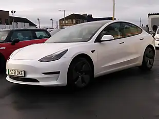 Used 2021 Tesla Model 3 Long Range White - Interior and Exterior details 7