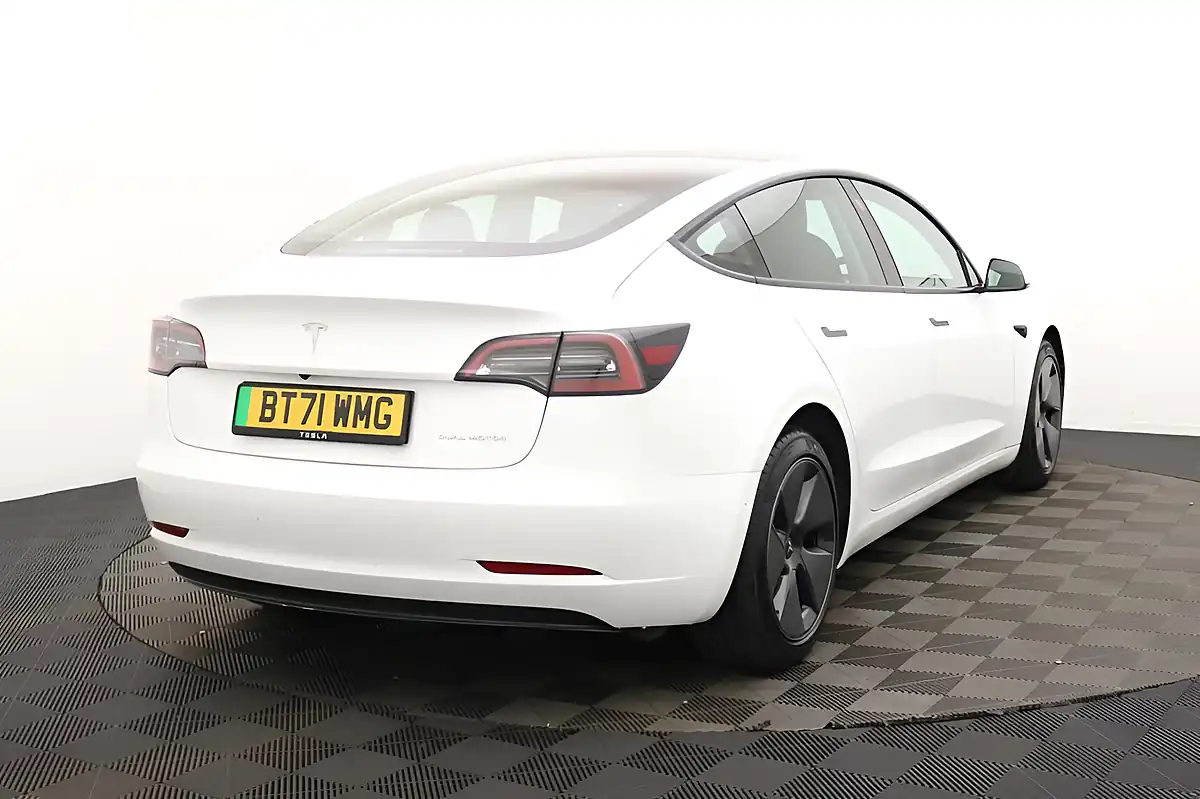 Used 2021 Tesla Model 3 Long Range White - Interior and Exterior details 3
