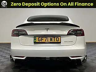 Used 2021 Tesla Model 3 Long Range White - Interior and Exterior details 10
