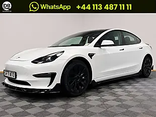 Used 2021 Tesla Model 3 Long Range White - Interior and Exterior details 11