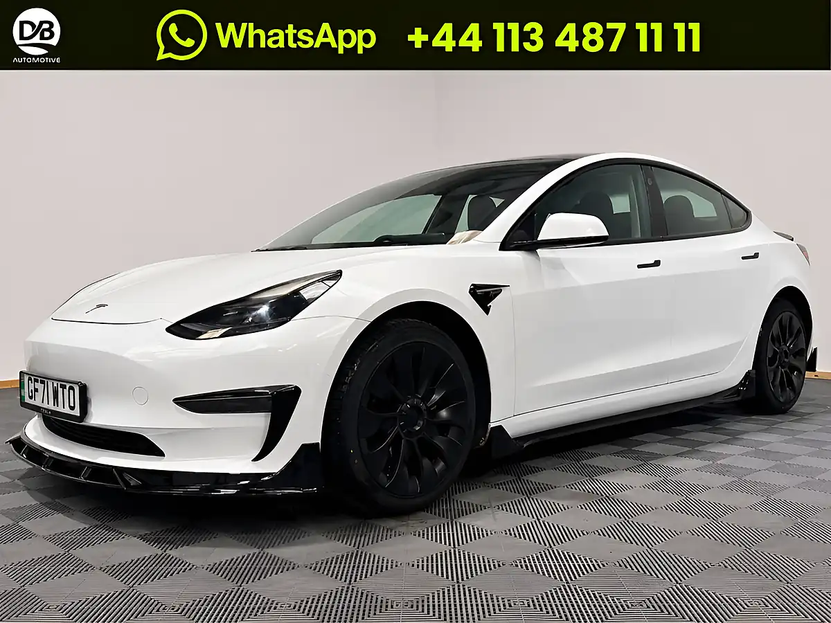 Used 2021 Tesla Model 3 Long Range White - Interior and Exterior details 11