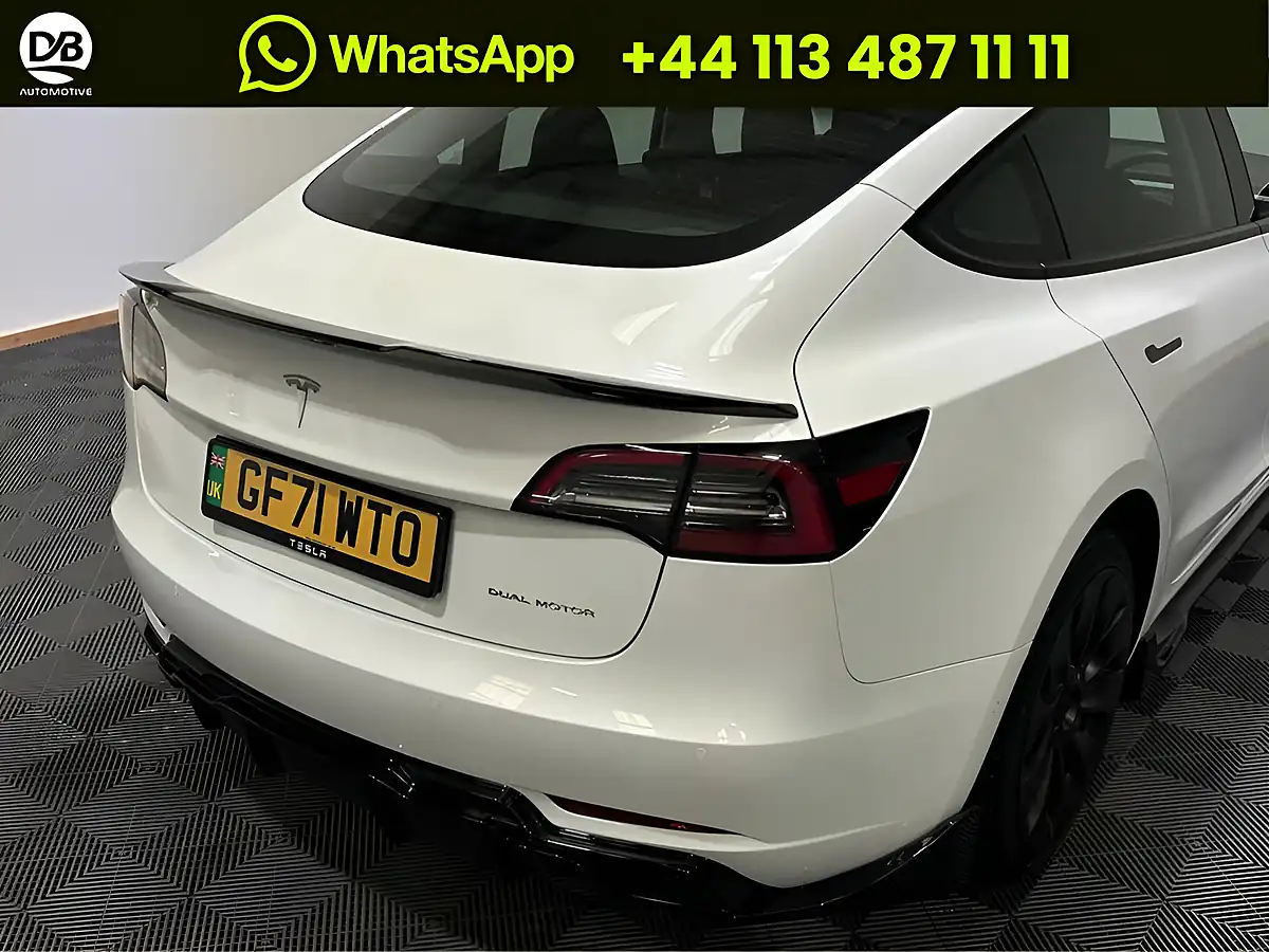 Used 2021 Tesla Model 3 Long Range White - Interior and Exterior details 4