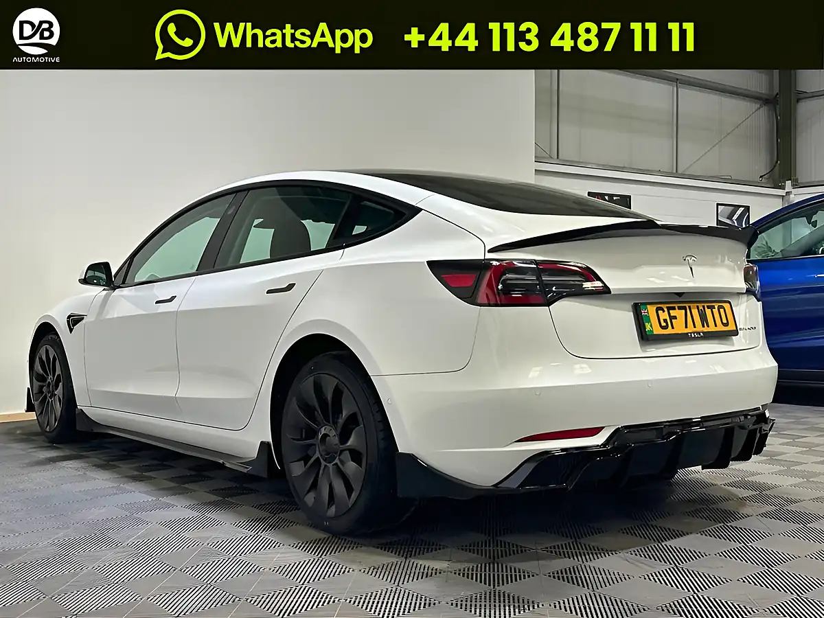 Used 2021 Tesla Model 3 Long Range White - Interior and Exterior details 6