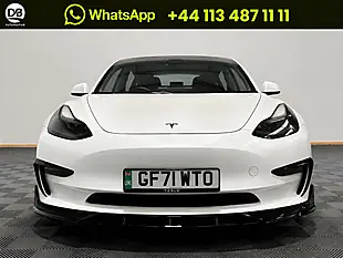 Used 2021 Tesla Model 3 Long Range White - Interior and Exterior details 7