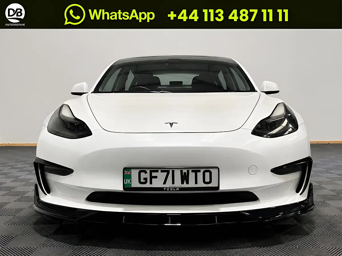 Used 2021 Tesla Model 3 Long Range White - Interior and Exterior details 7