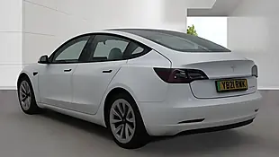 Used 2021 Tesla Model 3 Long Range White - Interior and Exterior details 3