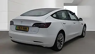 Used 2021 Tesla Model 3 Long Range White - Interior and Exterior details 4