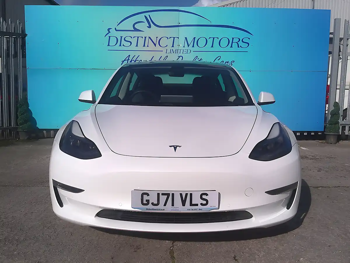 Used 2021 Tesla Model 3 Long Range White - Interior and Exterior details 2