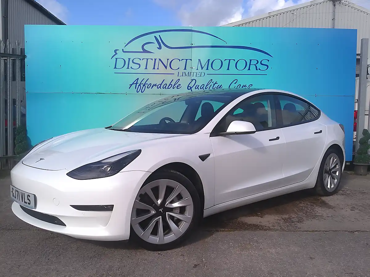 Used 2021 Tesla Model 3 Long Range White - Interior and Exterior details 3
