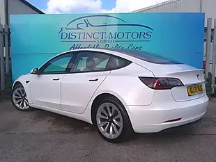 Used 2021 Tesla Model 3 Long Range White - Interior and Exterior details 6