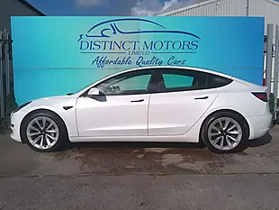 Used 2021 Tesla Model 3 Long Range White - Interior and Exterior details 8