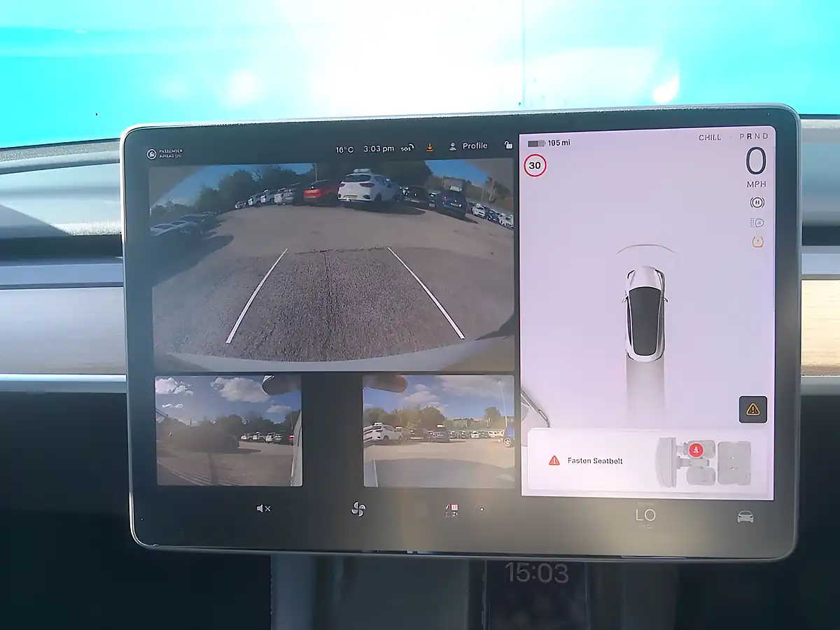 Used 2021 Tesla Model 3 Long Range White - Interior and Exterior details 12