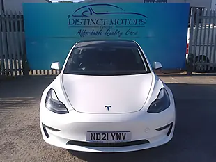 Used 2021 Tesla Model 3 Long Range White - Interior and Exterior details 2