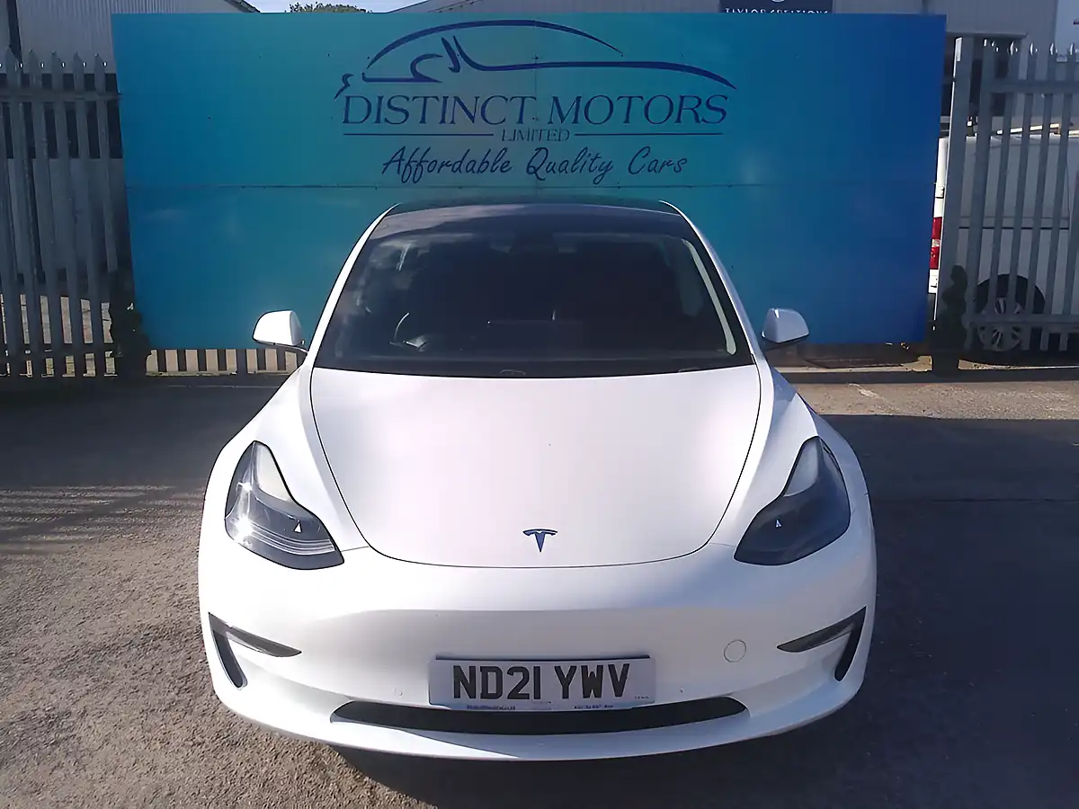 Used 2021 Tesla Model 3 Long Range White - Interior and Exterior details 2