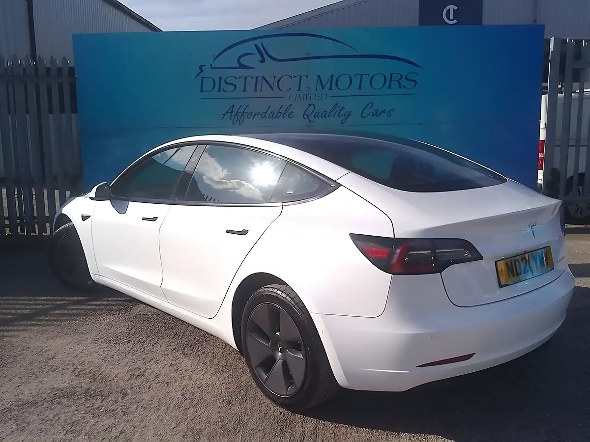 Used 2021 Tesla Model 3 Long Range White - Interior and Exterior details 4