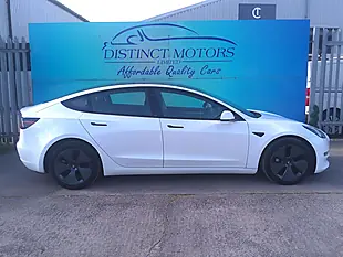 Used 2021 Tesla Model 3 Long Range White - Interior and Exterior details 8