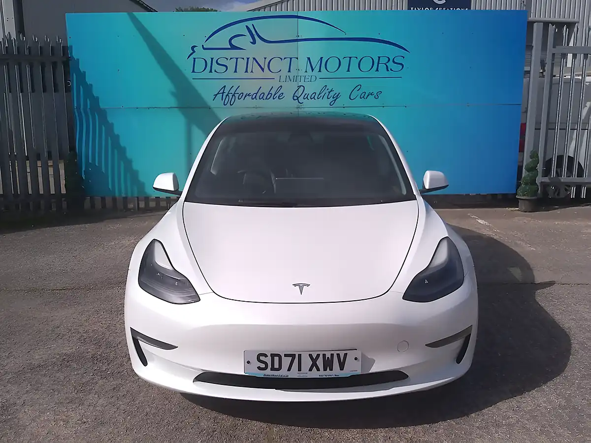 Used 2021 Tesla Model 3 Long Range White - Interior and Exterior details 2