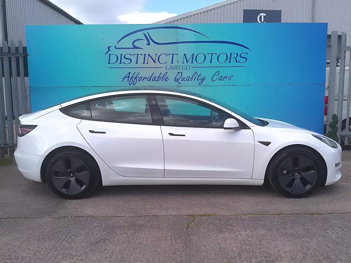 Used 2021 Tesla Model 3 Long Range White - Interior and Exterior details 7