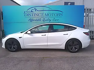 Used 2021 Tesla Model 3 Long Range White - Interior and Exterior details 8