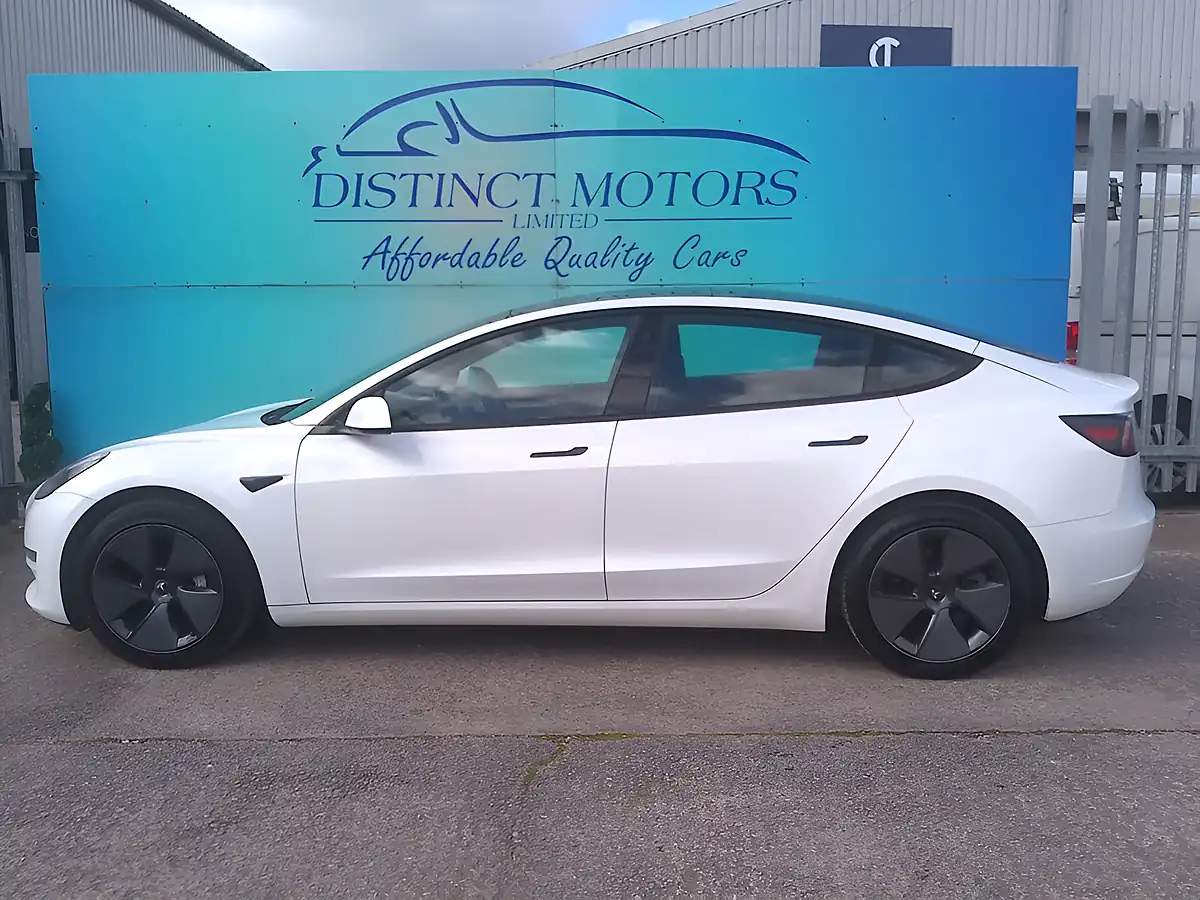 Used 2021 Tesla Model 3 Long Range White - Interior and Exterior details 8