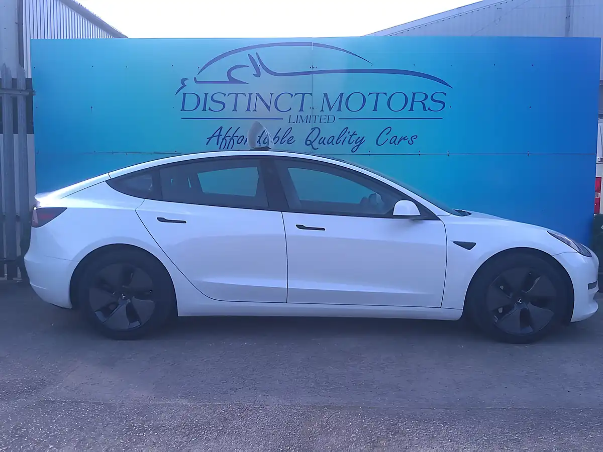 Used 2021 Tesla Model 3 Long Range White - Interior and Exterior details 7