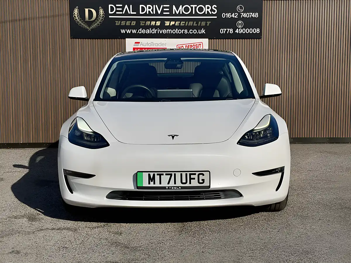 Used 2021 Tesla Model 3 Long Range White - Interior and Exterior details 2