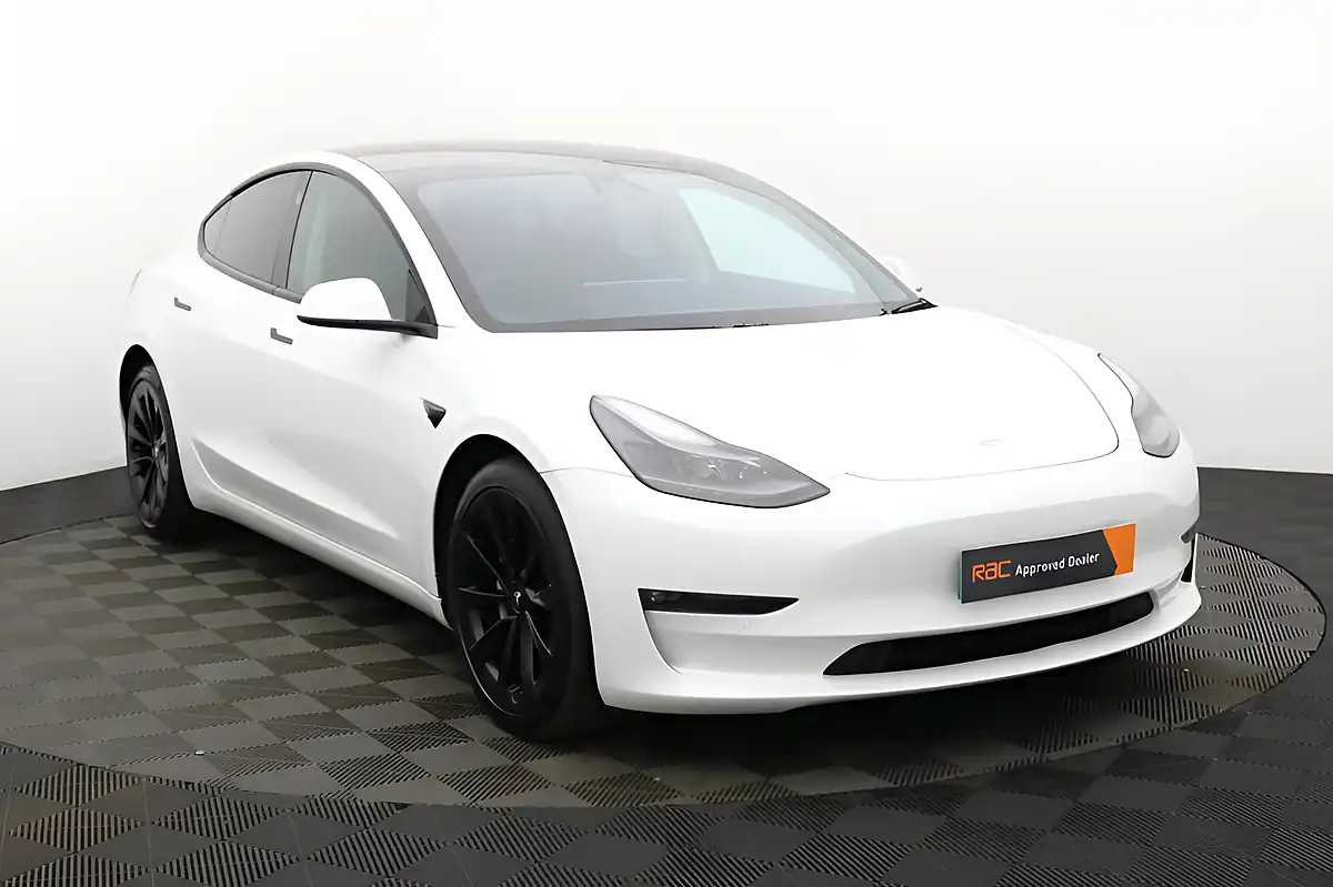Used 2021 Tesla Model 3 Long Range White - Interior and Exterior details 10