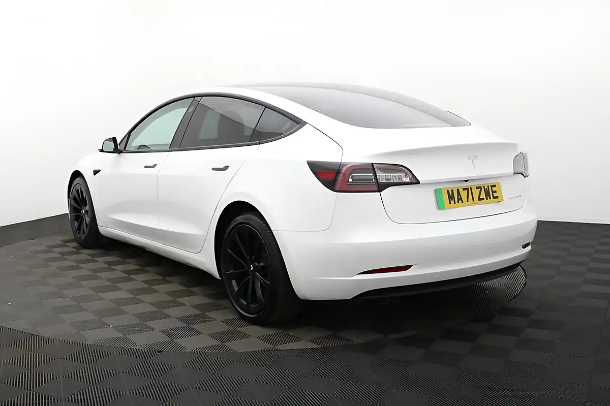 Used 2021 Tesla Model 3 Long Range White - Interior and Exterior details 6