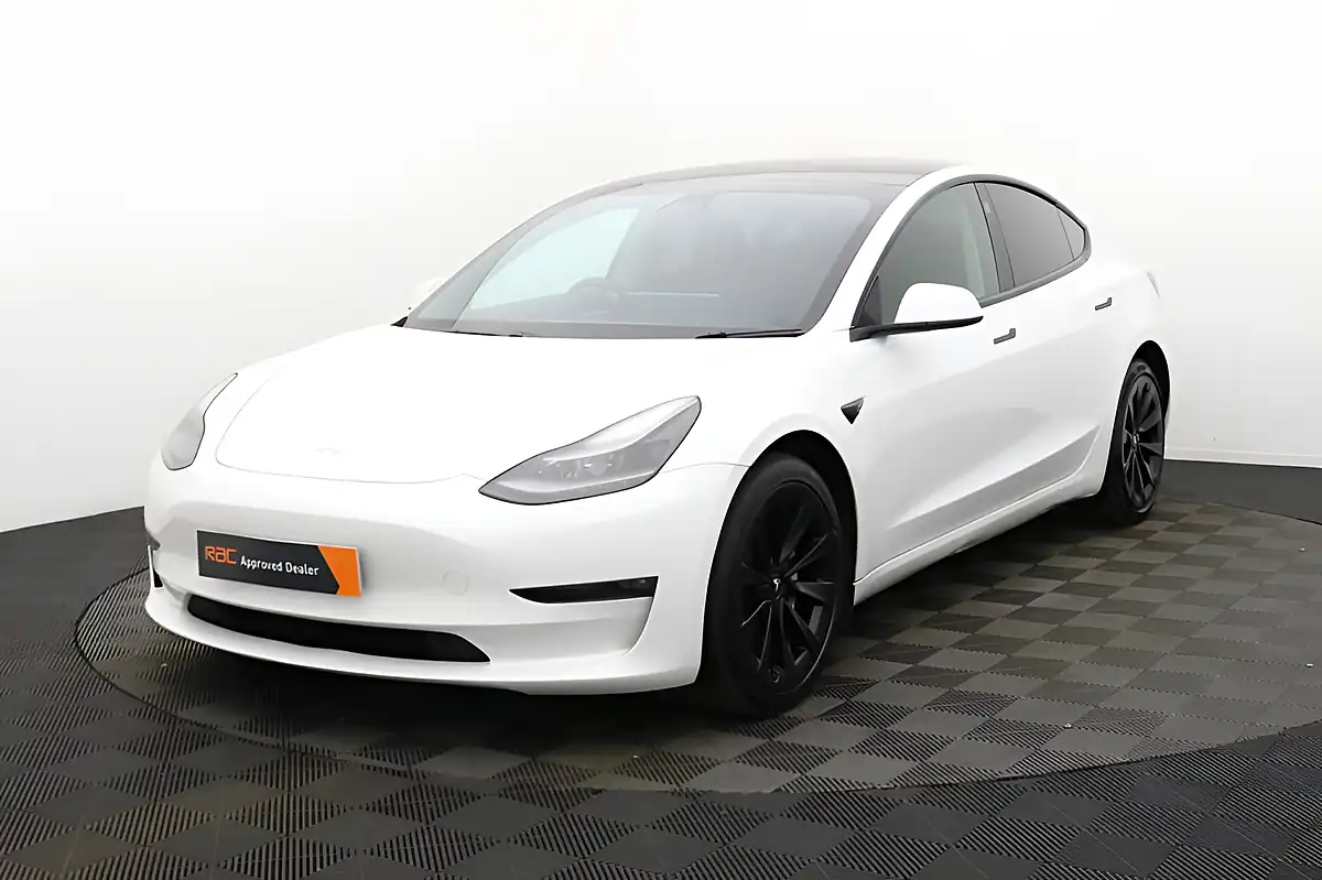 Used 2021 Tesla Model 3 Long Range White - Interior and Exterior details 8