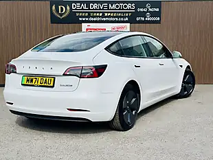 Used 2021 Tesla Model 3 Long Range White - Interior and Exterior details 7