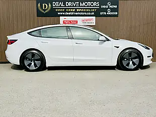 Used 2021 Tesla Model 3 Long Range White - Interior and Exterior details 8