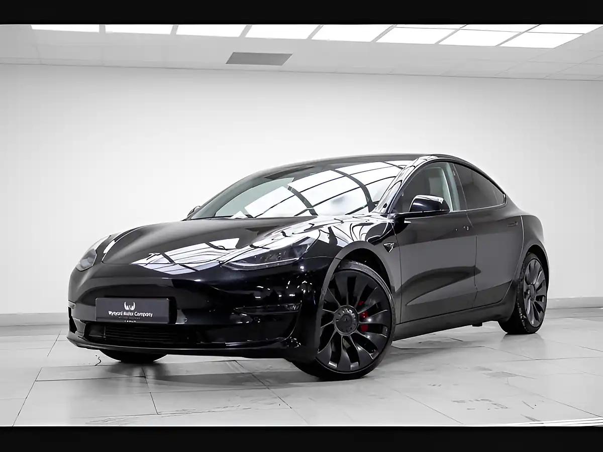 Used 2021 Tesla Model 3 Performance Black - Front View