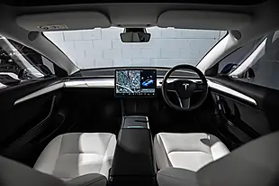 Used 2021 Tesla Model 3 Performance Blue - Interior and Exterior details 2