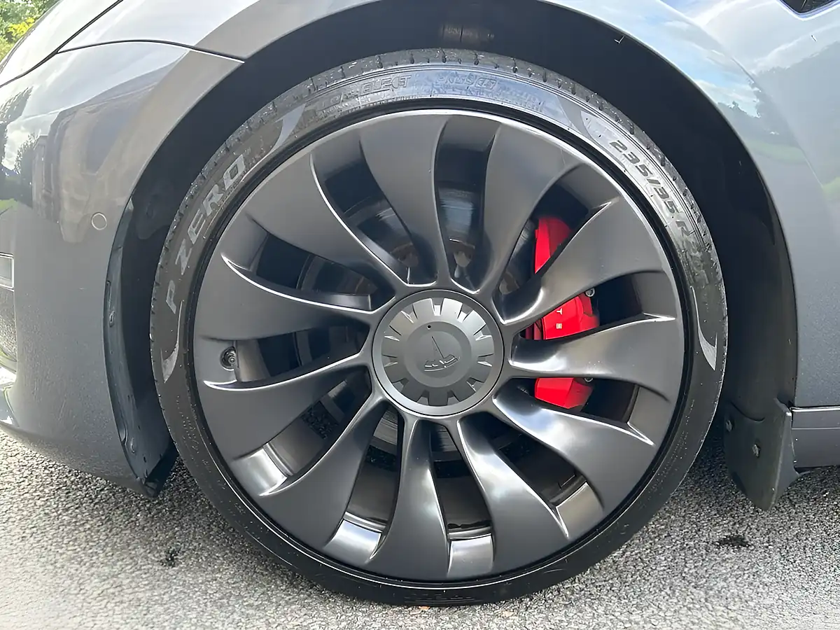 Used 2021 Tesla Model 3 Performance Grey - Interior and Exterior details 12